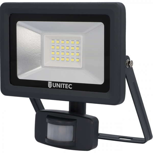UNITEC LED Strahler mit Bewegungsmelder 1600 Lumen 20 Watt, LED Strahler, Strahler & Leuchten